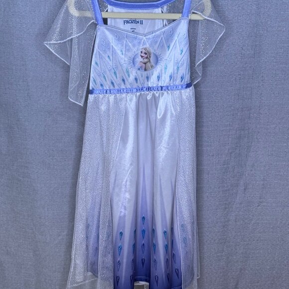 Disney - Frozen II - Princess Elsa - Girls Sleep Dress - Size 4T - Picture 2 of 5